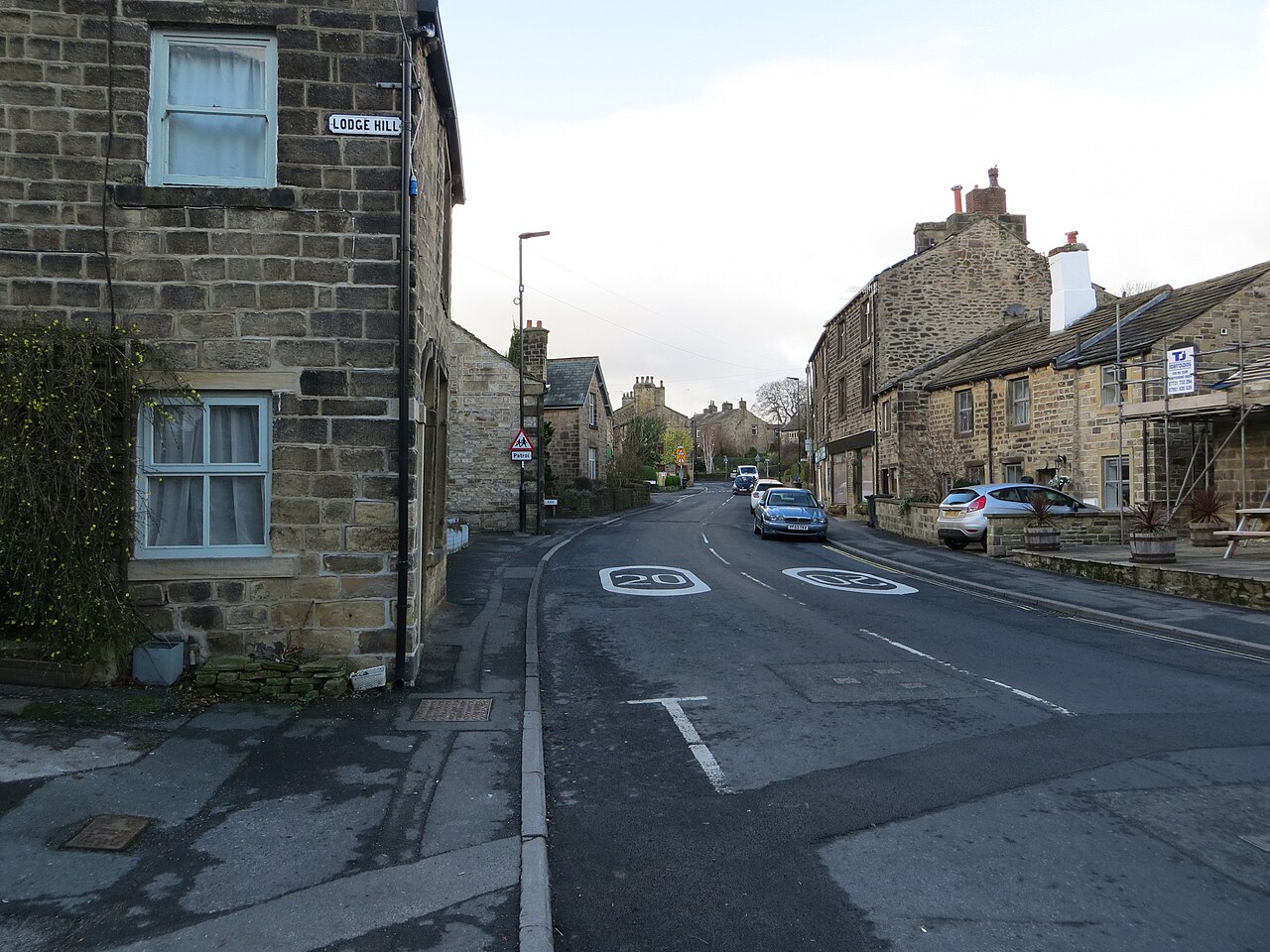 Addingham Main Street, the village high street